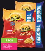 McCain Slap Chips/Skinny Fries-For 3 x 1.5kg