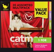 Catmor Multipack Econo Value Pack-20 x 85g
