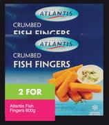 Atlantis Fish Fingers-For 2 x 600g