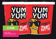 Yum Yum Peanut Butter-For 2 x 1kg