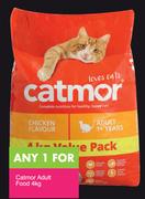 Catmor Adult Food-4Kg Each