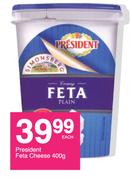 President Feta Cheese-400g Each
