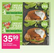 Fry's Chicken Style Burgers-320g Each