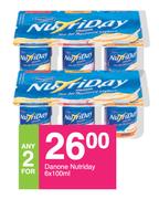 Danone Nutriday-For Any 2 x 6 x 100ml
