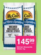 McCain Mozzarella Sticks-1Kg Each