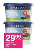Lancewood Cream Cheese-230g Each