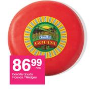Bonnita Gouda Rounds/Wedges-Per Kg