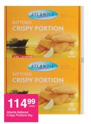 Atlantis Battered Crispy Portions-2Kg Each