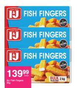 I&J Fish Fingers-2Kg Each