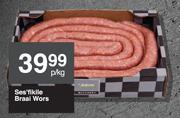 Ses'flkile Braai Wors-Per Kg