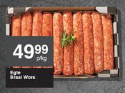 Egte Braai Wors-Per Kg