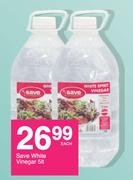 Save White Vinegar-5Ltr Each