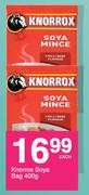 Knorrox Soya Bag-400g Each