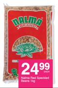 Nalma Red Speckled Beans-1Kg Each