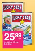 Lucky Star Middle Cut-425g Each