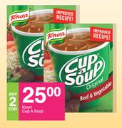 Knorr Cup A Soup-For Any 2