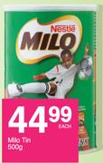 Milo Tin-500g Each