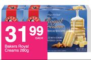 Bakers Royal Cream-280g Each