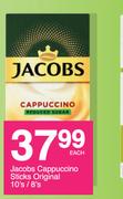 Jacobs Cappuccino Sticks Original-10's/8's Each
