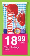 Trinco Teabags-100's Pack Each