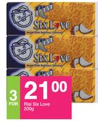 Risi Six Love-For 3 x 200g
