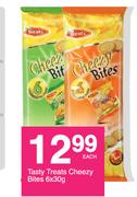 Tasty Treats Cheezy Bites-6 x 30g Each