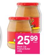 Black Cat Peanut Butter-400g Each