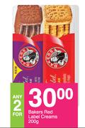 Bakers Red Label Creams-For Any 2 x 200g