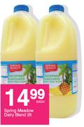Spring Meadow Dairy Blend-2Ltr Each