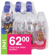 Thirsti Kids Water-For Any 2 x 6x330ml