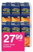Clover Krush-6 x 200ml Each