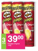 Pringles Original-For 3 x 150g