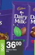 Cadbury Slabs-For Any 3 x 80g