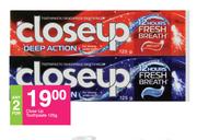 Close Up Thoothpaste-For Any 2 x 125g
