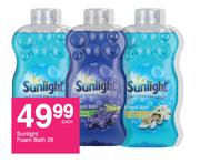 Sunlight Foam Bath-2Ltr Each