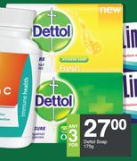 Dettol Soap-For Any 3 x 175g