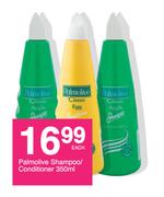 Palmolive Shampoo/ Conditioner-350ml Each