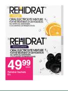 Rehidrat Sachets-6's Pack Each
