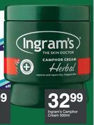 Ingram's Camphor Cream-500ml