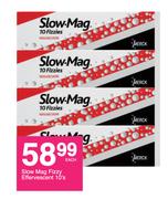 Slow Mag Fizzy Effervescent-10's Each