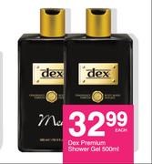 Dex Premium Shower Gel-500ml Each