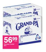 Grand-pa Powder-38's Pack Each
