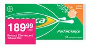 Berocca Effervescent Tablets-30's Pack