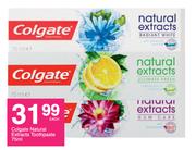 Colgate Natural Extracts Toothpaste-75ml Each