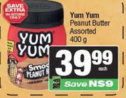 Yum Yum Peanut Butter Assorted-400g