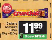 Cadbury Chocolate Snack-40g/48.5g Each