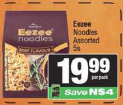 Eezee Noodles Assorted-5 Per Pack