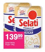 Selati White Sugar-10Kg Each