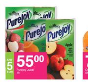 Purejoy Juice-For Any 5 x 1Ltr