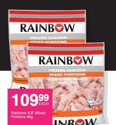Rainbow IQF Mixed Portions-4Kg Each
